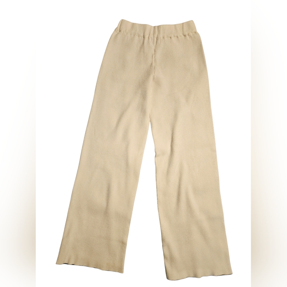 Edikted Cream Wide-Leg Pants - Picture 2 of 4